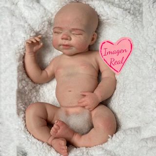 Bebé reborn silicona flexible