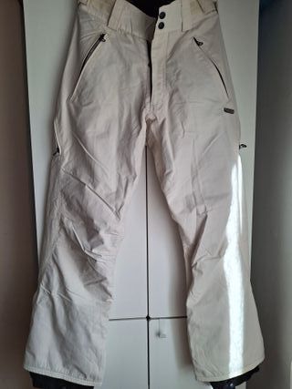 Pantalón Nieve Beige y Negro