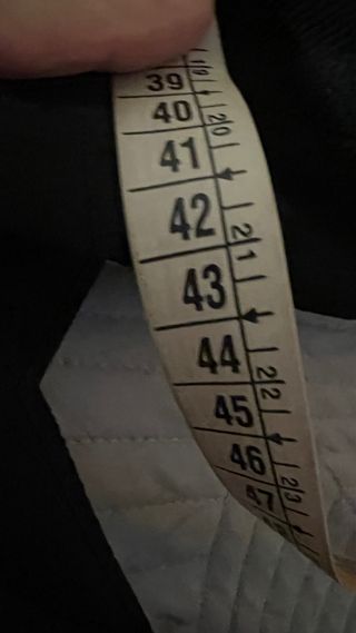 Pantalones negros de vestir, anchos