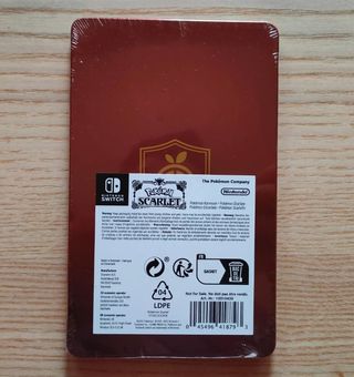 Steelbook Pokemon Escarlata Precintado