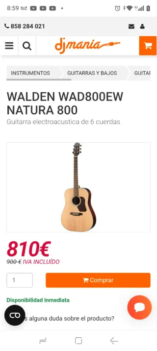 Guitarra Acústica vendo, cambio