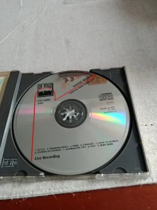 CD David Bowie Live in New York City - importación