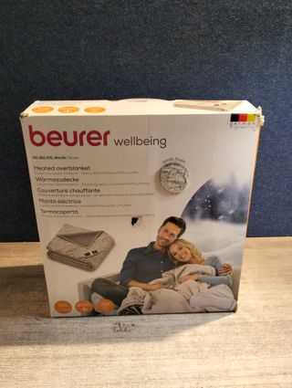 Beurer HD 150 XXL Manta eléctrica 150 W Gris Vellón