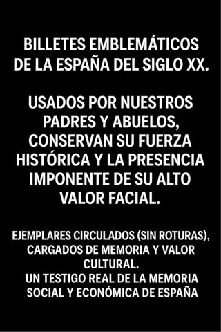 BILLETES 1000 PESETAS. BANCO DE ESPAÑA. ORIGINALES