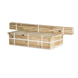 Jardinera vertical Hortalia Stand Line Island 3 niveles 21L