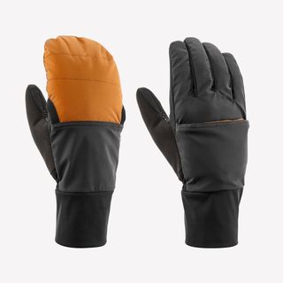 GUANTES/MANOPLAS DE ESQUÍ DE TRAVESÍA IMPERMEABLES - 2 EN 1