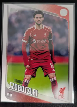 6 Cromos Topps Champions Liverpool F.C (Salah)
