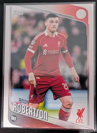 6 Cromos Topps Champions Liverpool F.C (Salah)