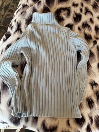 Jersey Polo Ralph Lauren cuello alto azul