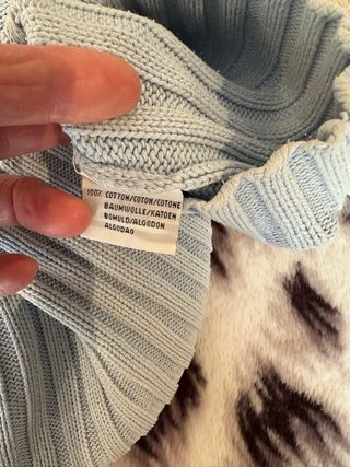 Jersey Polo Ralph Lauren cuello alto azul