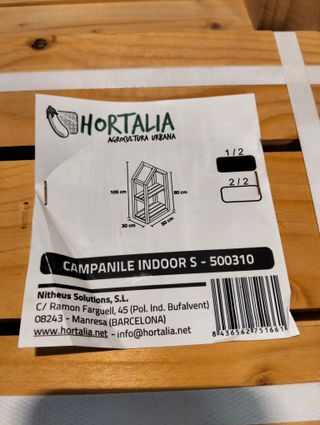 Jardinera vertical Campanile Indoor S Hortalia