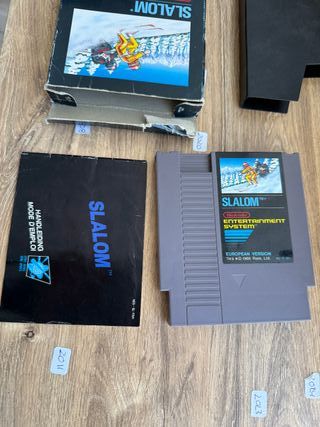 Slalom – Nintendo NES (caja pequeña)