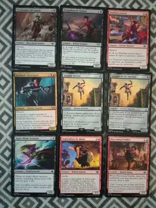 Mazo Magic 60 cartas Rojo Negro
