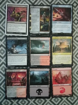 Mazo Magic 60 cartas Rojo Negro