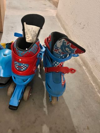 Rodilleras y patinetes infantiles