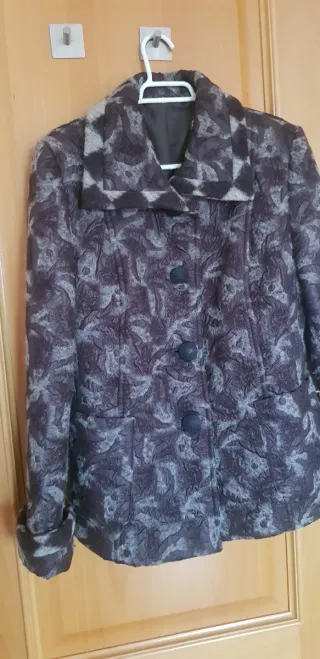 Chaquetón ligero de lana