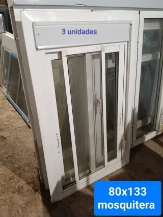 Ventanas aluminio 80x133 mosquitera.  621292438