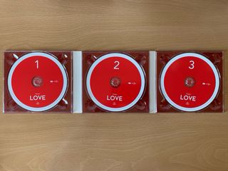 3CD Classic Love Compilatorio, regalo San Valentín