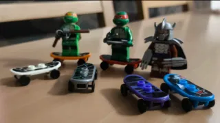 Lego Figuras Tortugas Ninja y Shredder