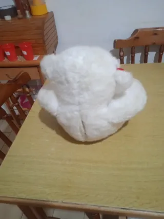 Peluche Orso Bianco LOVE San Valentino