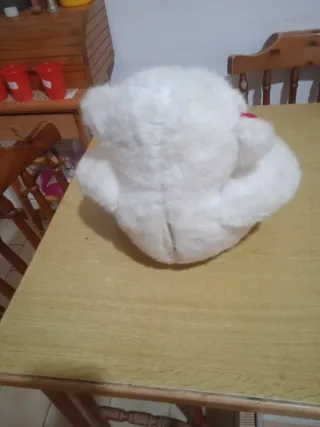 Peluche Orso Bianco LOVE San Valentino