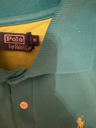 Polo Ralph Lauren Talla M Verde Azulado