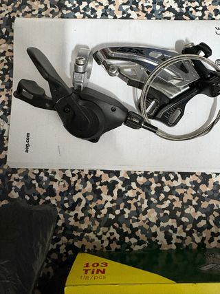Shimano SLX Desviador y Palanca Cambio