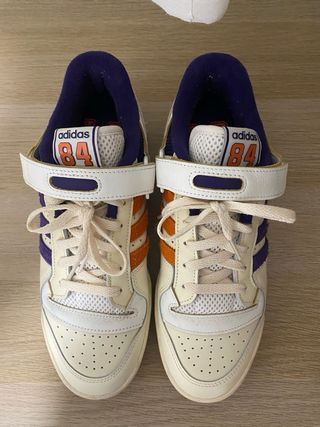 Zapatillas Adidas Forum Beige Morado