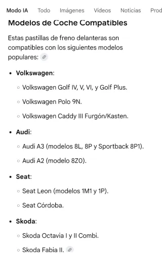 Pastillas de freno B110690