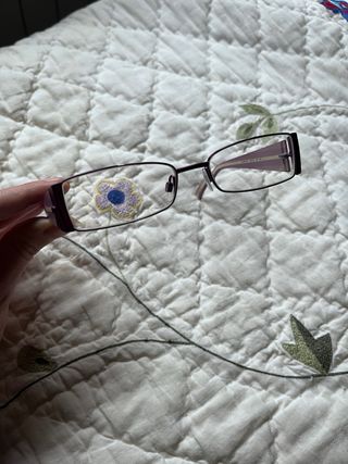 Gafas Carolina Herrera Morado Negro