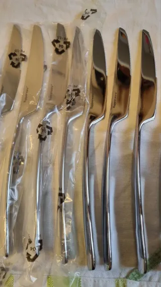 7 set posate Tupperware