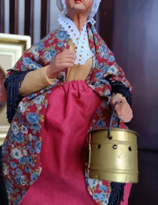 Figura Santón de tela