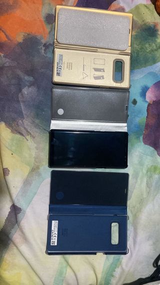 Samsung Note 8 N950F Funda Espejo Negra