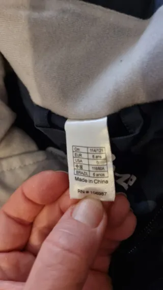 Mono de esquí infantil talla 6 años