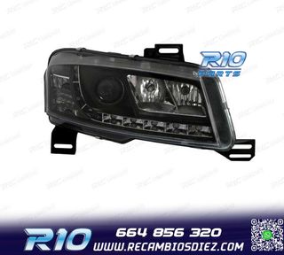 FAROS FIAT STILO 01-08 LUZ DIURNA FONDO NEGRO