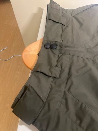 DECATHLON Pantalón de esquí verde talla 36