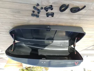 Cofre de techo G3 Arjes 320 negro - 240 litros