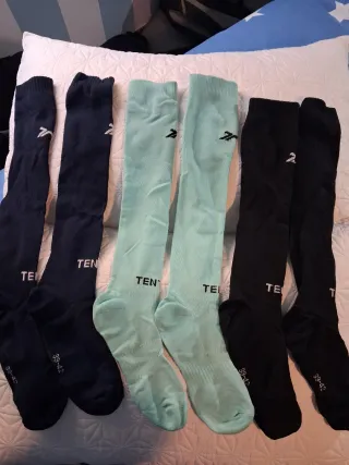 Lote 3 pares medias fútbol