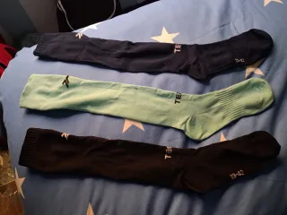 Lote 3 pares medias fútbol