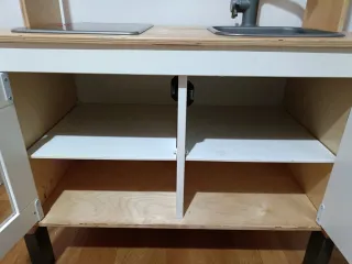 Cocinita infantil de madera