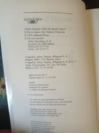 ¿Què me quieres, amor?