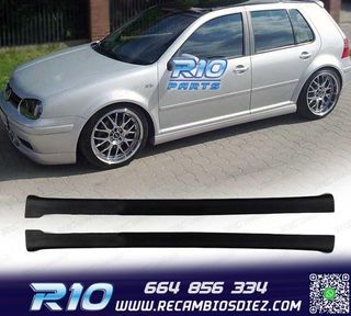 TALONERAS VOLKSWAGEN VW GOLF 4 97-03 5 PUERTAS LOOK R32