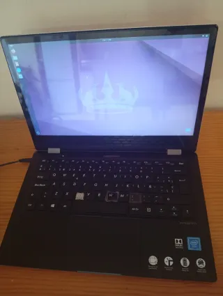 Portátil 2 en 1 Medion Akoya Negro