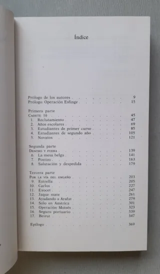 Por el camino de la decepción.