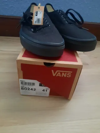 Vans Negras Talla 41