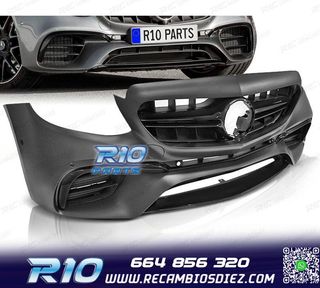 PARAGOLPES DELANTERO MERCEDES W213 16-19 LOOK E63 AMG PDC
