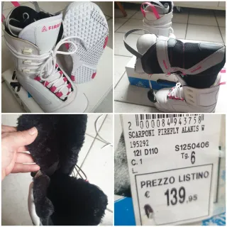 Scarponi Snowboard Firefly Alanis W Tg. 6