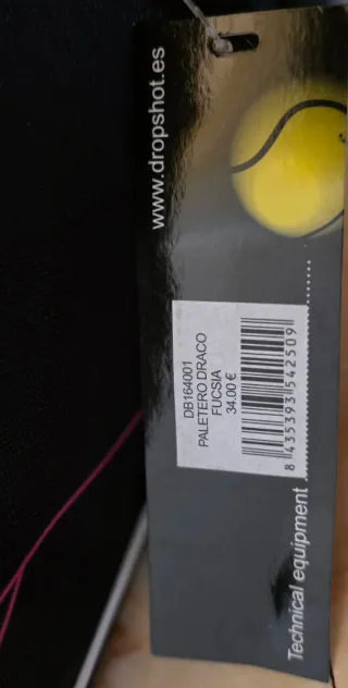 Paletero Drop Shot Negro