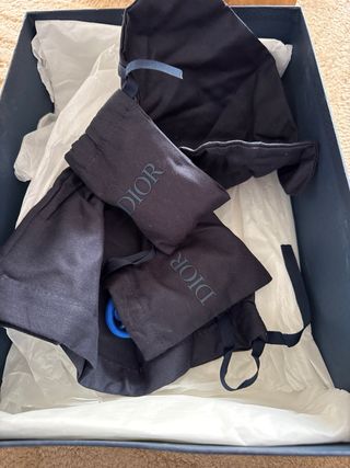 Zapatos Dior B22 Calf Mesh Gris Verde