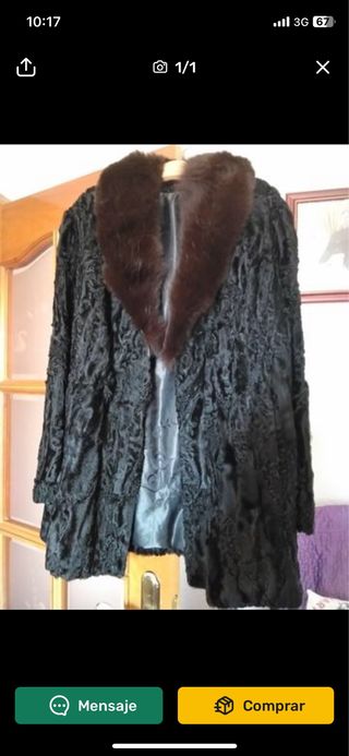 Chaquetón Altracan con cuello de pelo